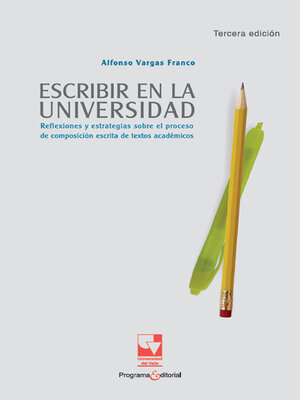 cover image of Escribir en la universidad